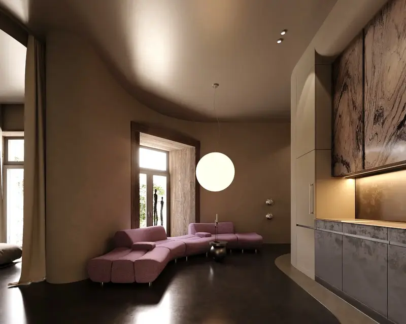 Visualisation of apartment 10, 43.90 m² — view 1