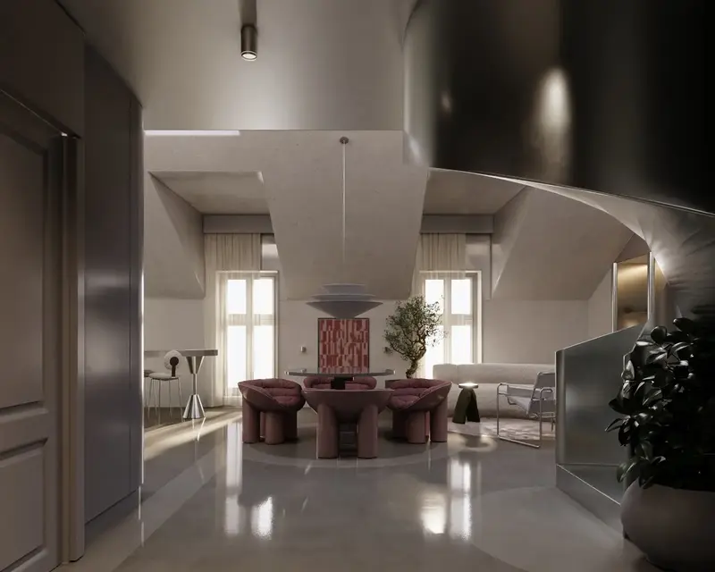 Visualisation of apartment 24 — view 2